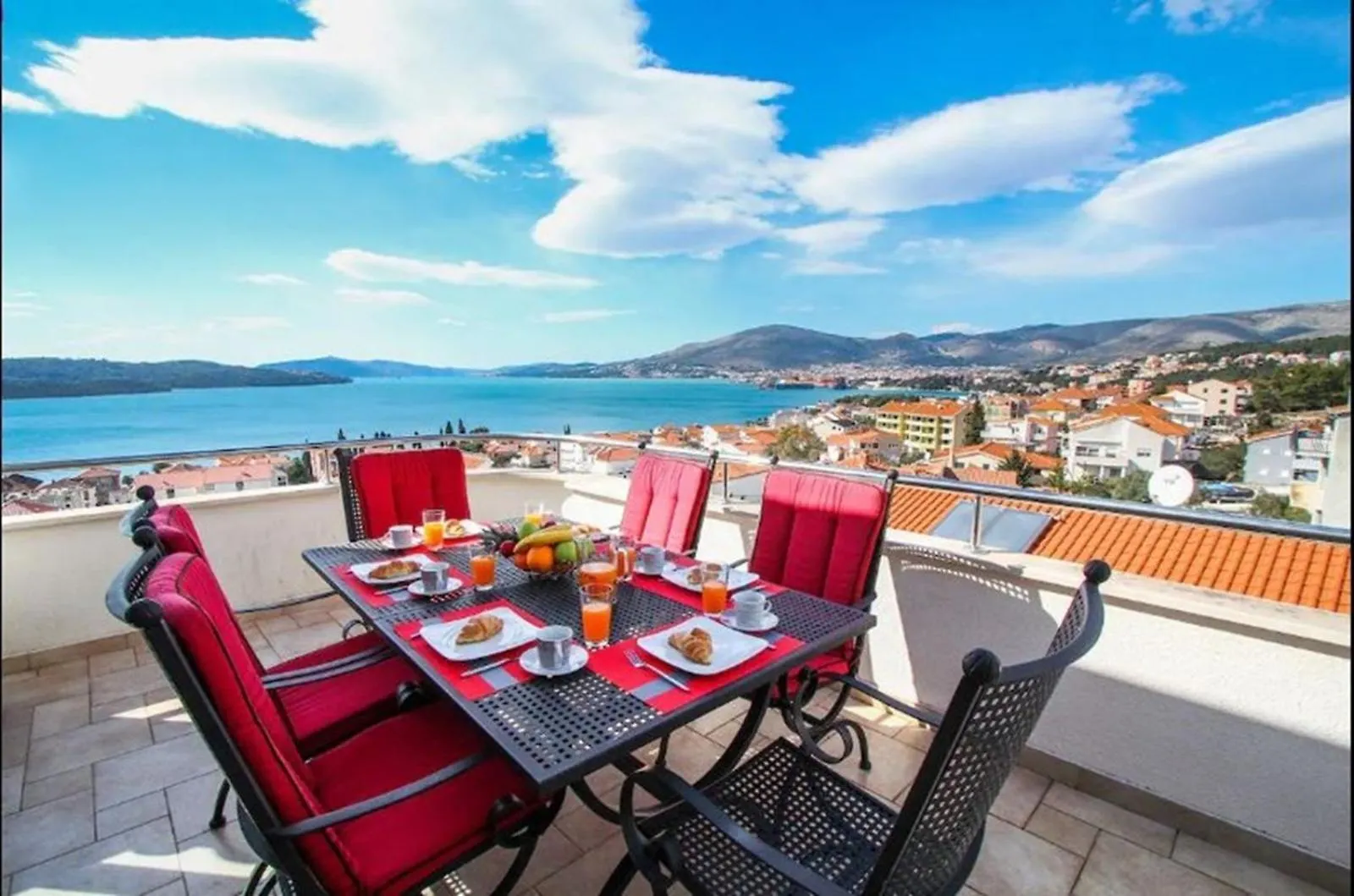 4-Star Penthouse With Wonderful Sea View - Apt Stella Sunshine Trogir