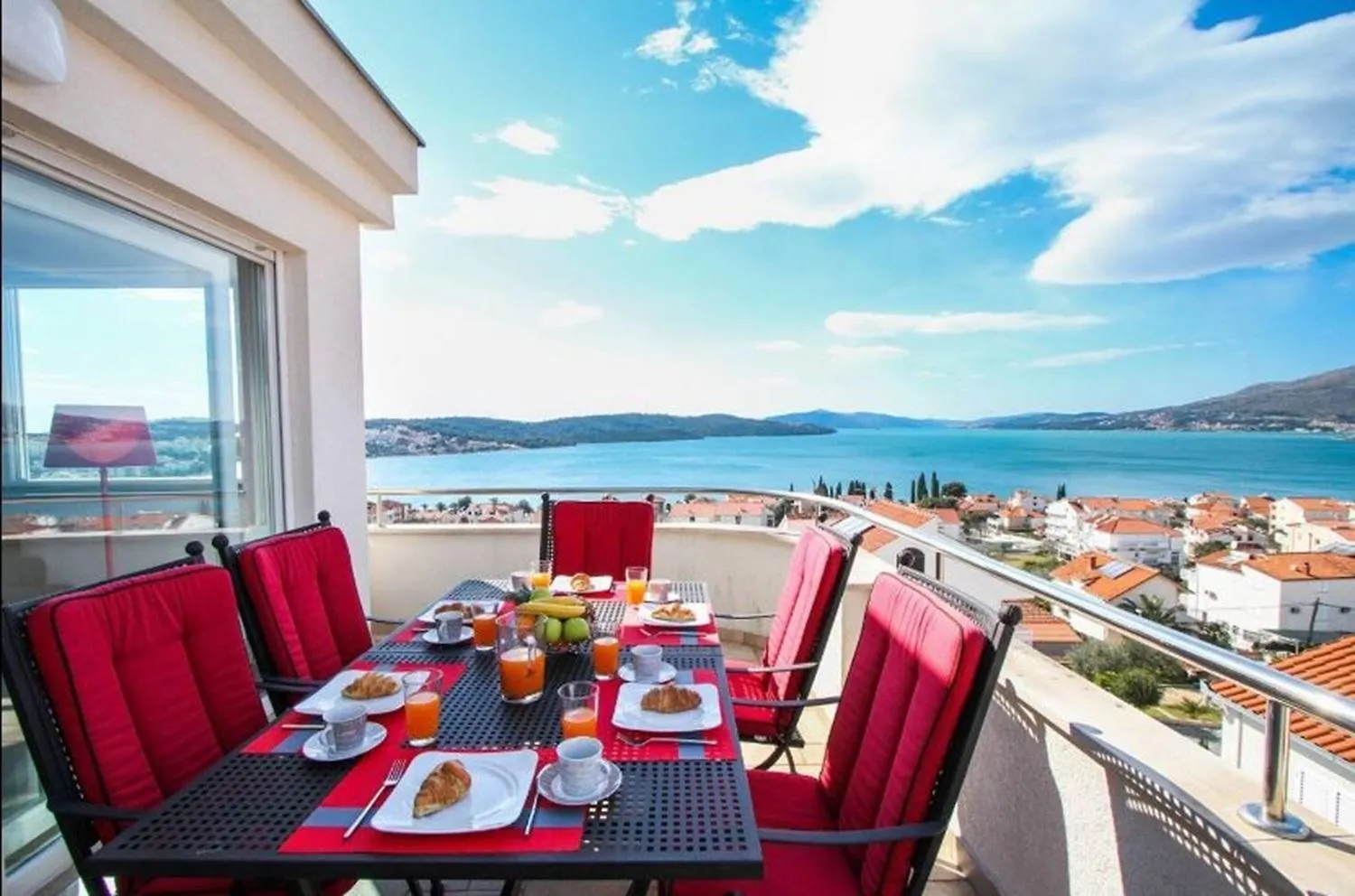 Lägenhet 4-Star Penthouse With Wonderful Sea View - Apt Stella Sunshine Trogir
