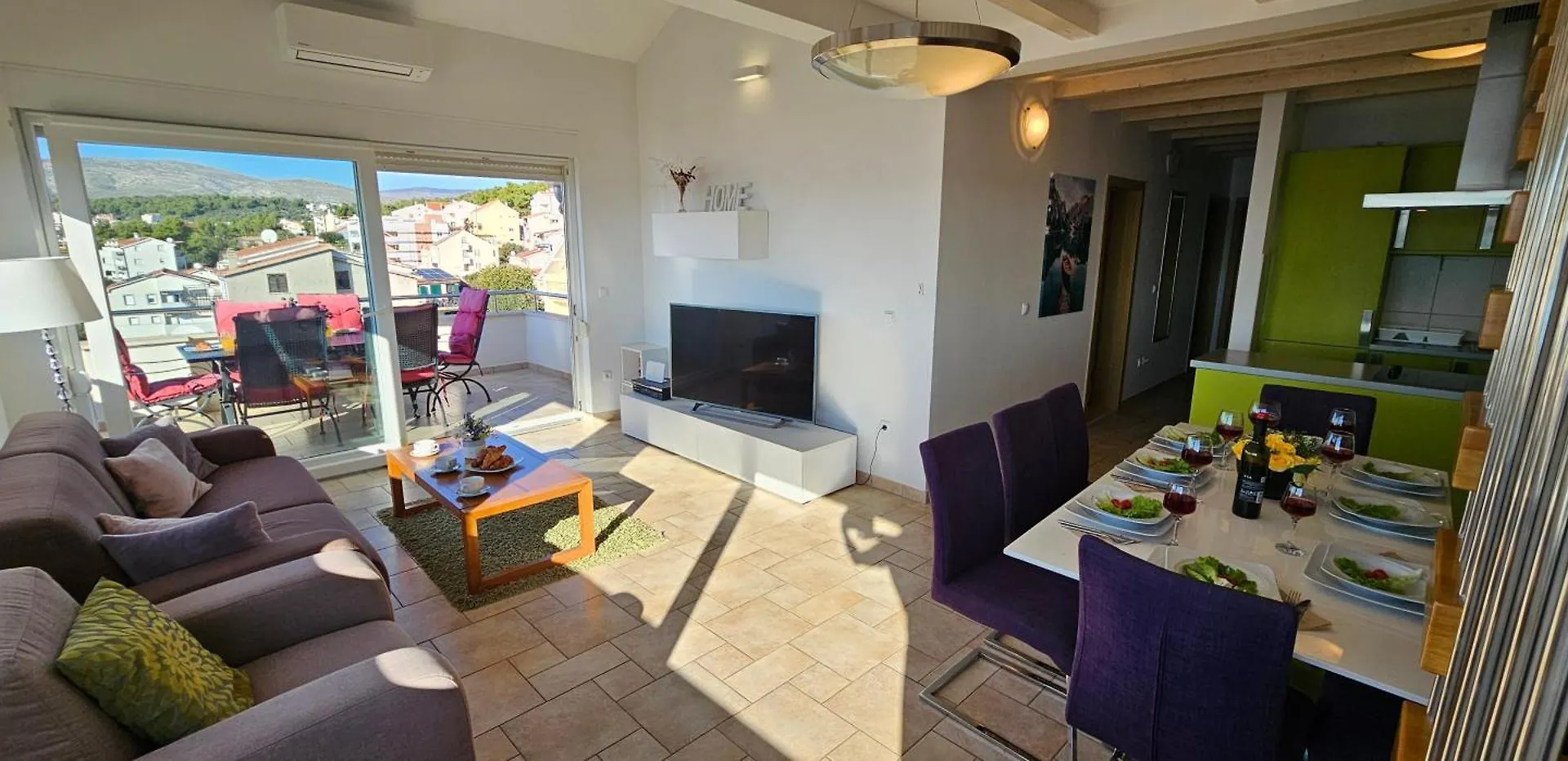 Appartamento 4-Star Penthouse With Wonderful Sea View - Apt Stella Sunshine Traù Croazia